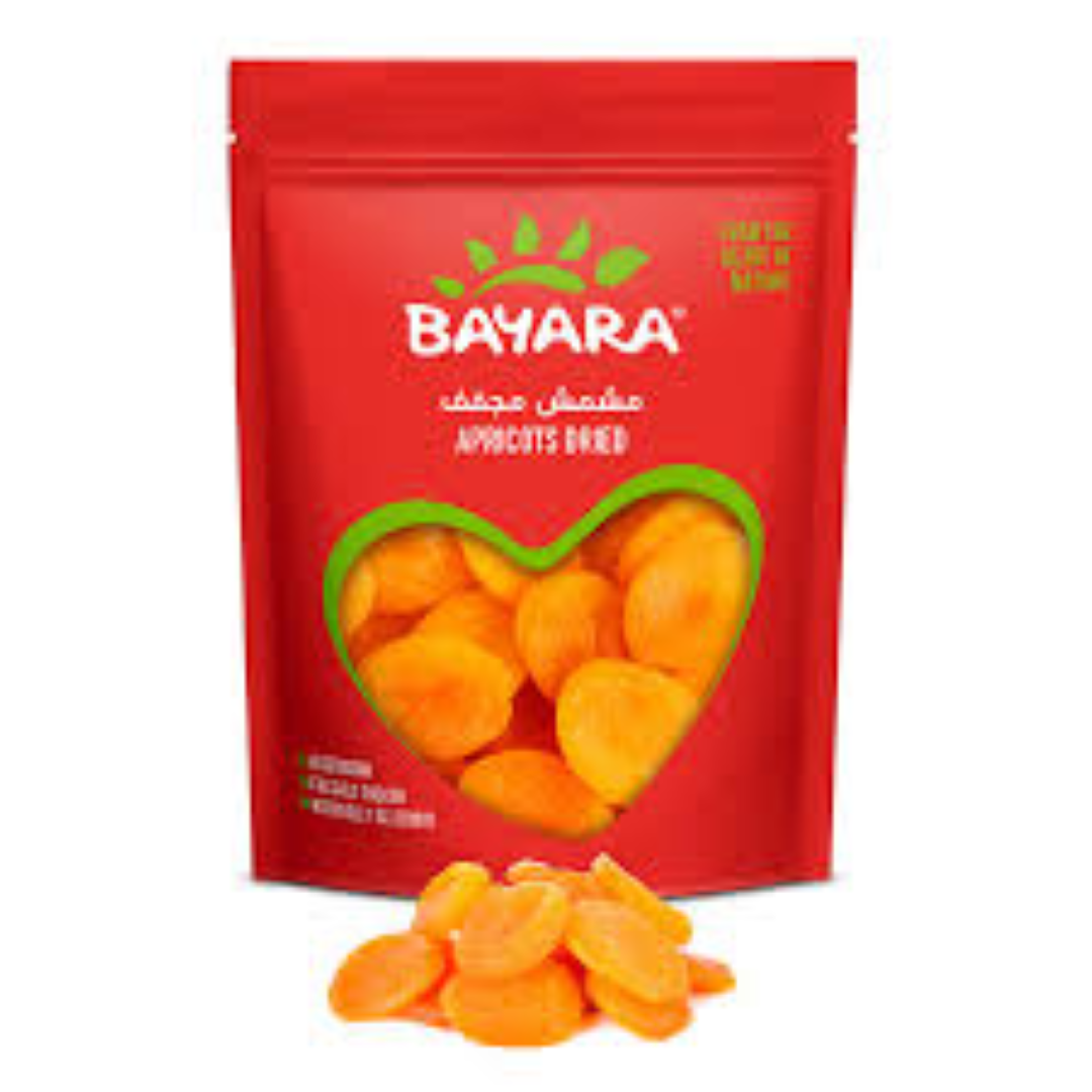 BAYARA APRICOTS DRIED 200GMS
